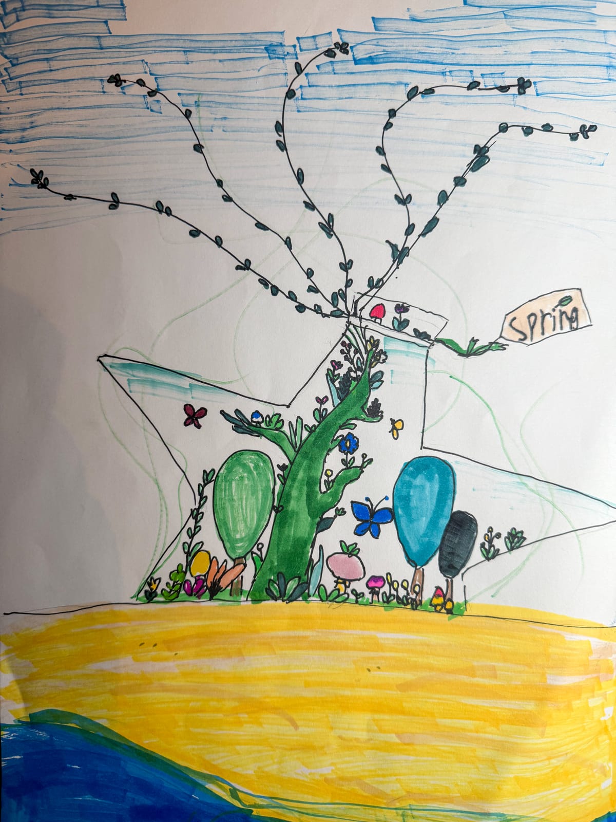 A Bottle Near the Sea