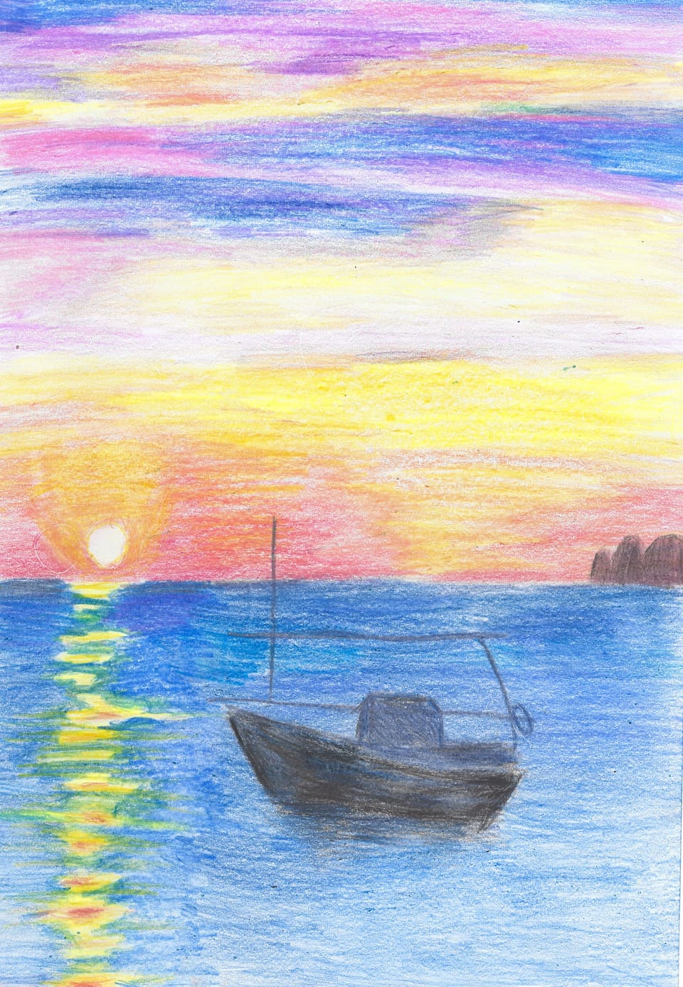 Sunset at the Sea