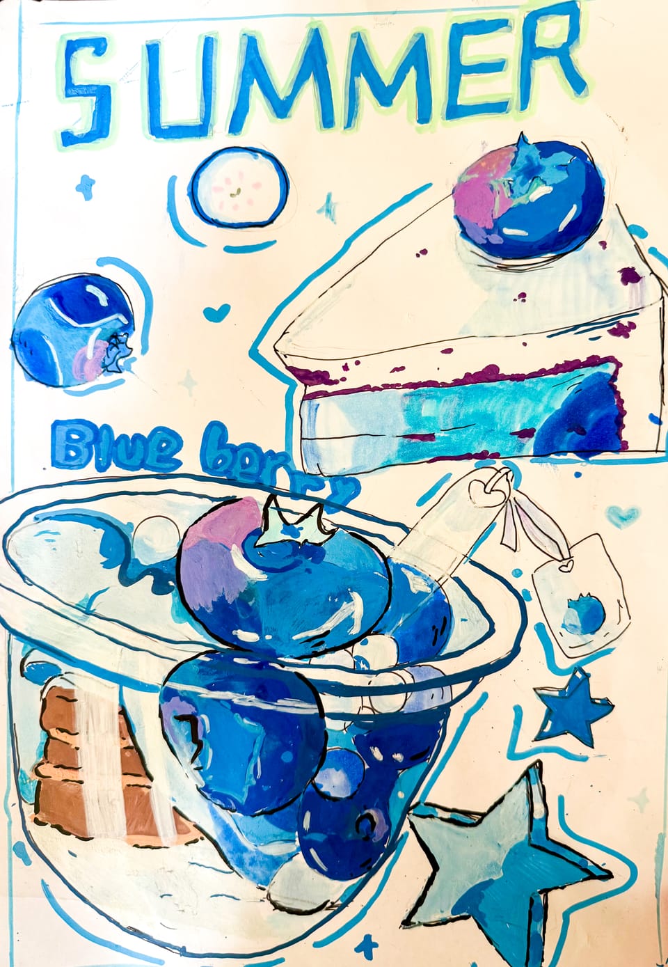 Blueberry Ice Cream ^v^